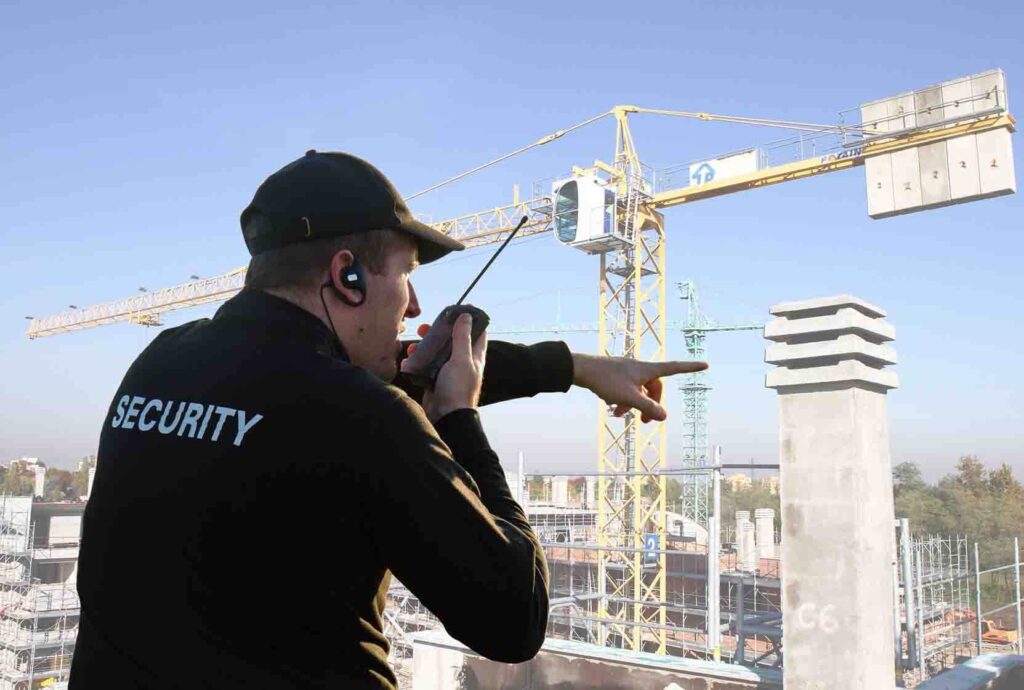 construction site security guard